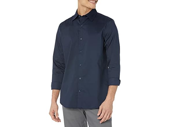 AE Mens Regular-Fit Dress Shirt
