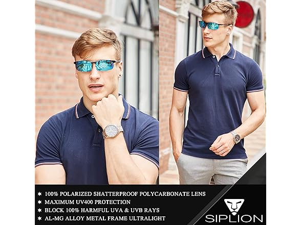 SIPLION Polarized Sunglasses