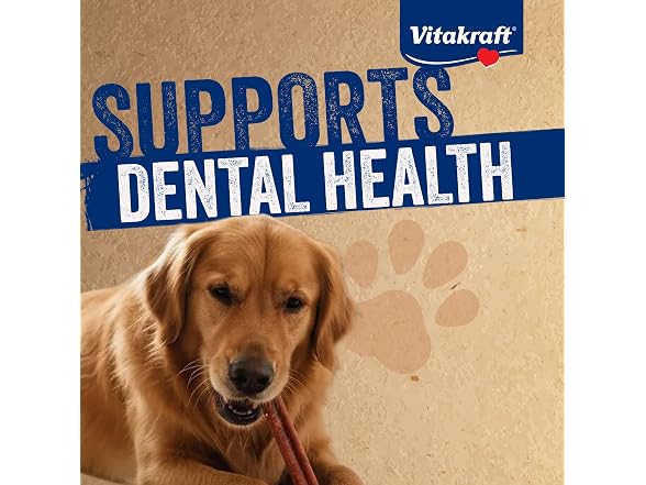 Vitakraft Dog Bully Sticks, 12 Inch, 5 Count