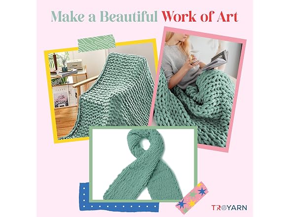 Chunky Chenille Yarn by Troyarn,Super