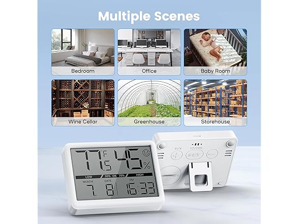 Deeyaple Humidity Meter Thermometer