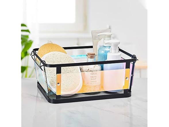 Gourmet Basics by Mikasa Ava Metal Stacking Basket Bin