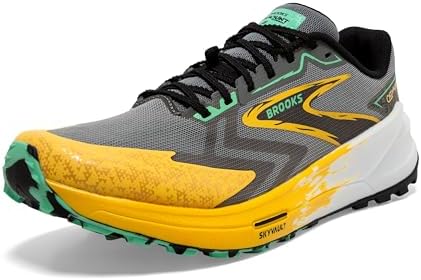 Brooks Catamount 3 Men's Shoes Lemon Chrome/Sedona Sage Size 10