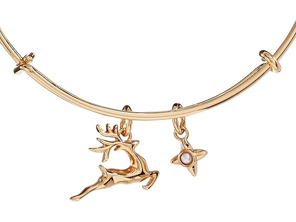 Alex and Ani Holiday Reindeer Bangle - Gallery 2
