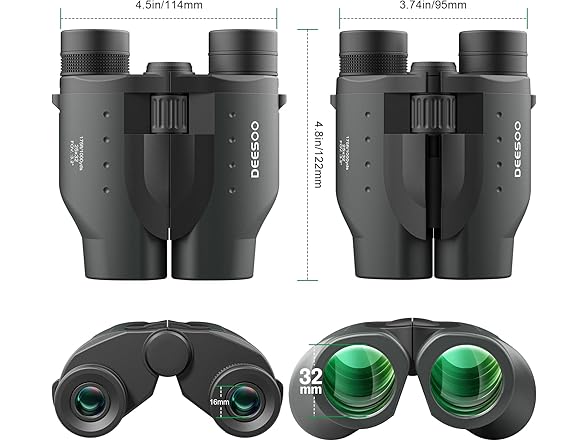 Deesoo 25x32 Binoculars for Adults