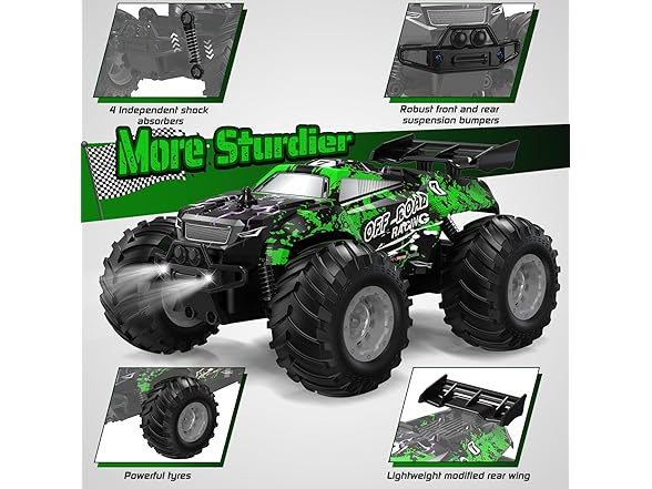 Hielse Remote Control Car, All-Terrain