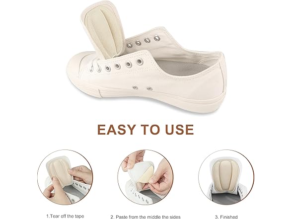 Heel Grips Liner Cushions Inserts