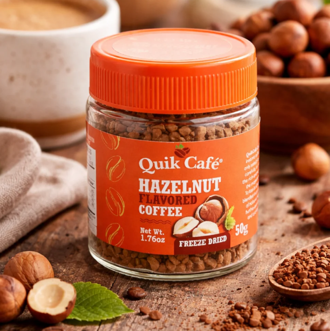 QuikTea Instant Coffee | Hazelnut - Gallery 6