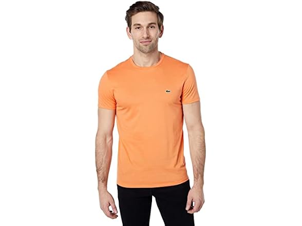 Lacoste Men (SM) Short Sleeve Pima Neck Tree Tee