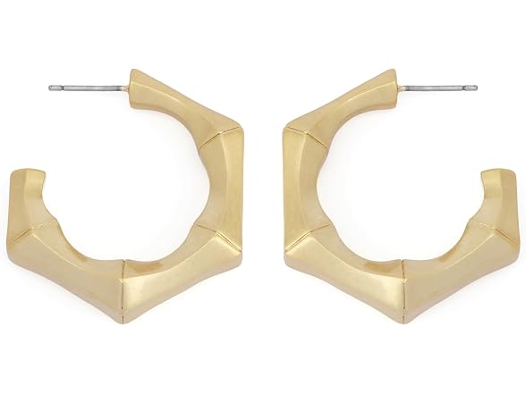 AllSaints Women's Clara Bamboo Hoop Earrings