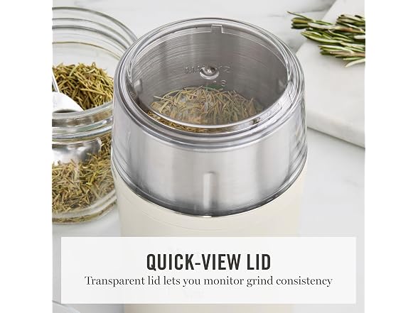 Martha Stewart Electric Coffee & Spice Grinder Cream