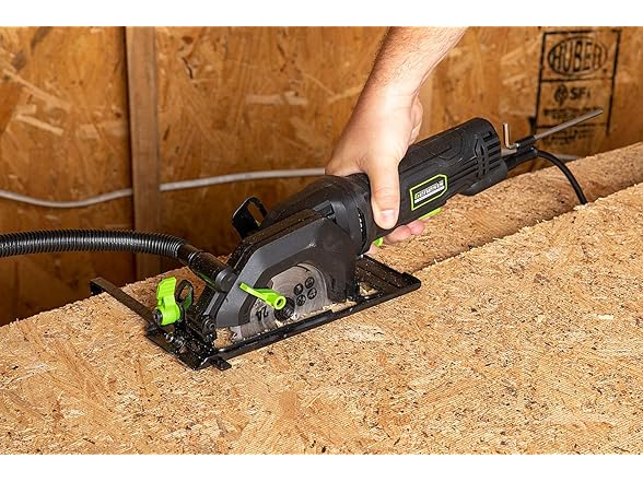 Genesis Mini Circular Saw 4.0 Amp 4-1/2"