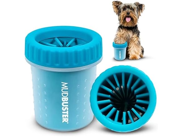 Dexas MudBuster Portable Dog Paw Cleaner
