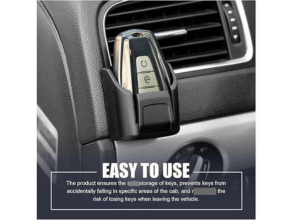 KIVEFKHU AAP-Auto-096 Car Key Holder Clip