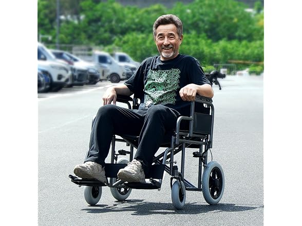 VEVOR Wheelchair, Carbon Steel