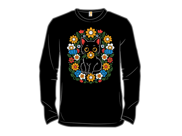 Floral Spirit Cat