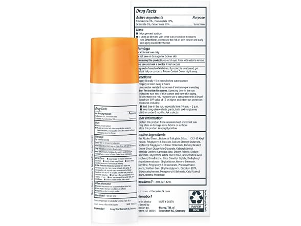 Eucerin Sun Age Defense Sunscreen SPF50 2.5oz