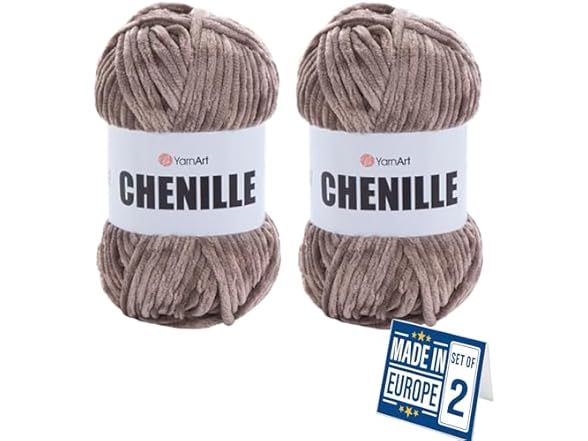 Art of Yarn 2 Skein Yarn Art Chenille Yarn