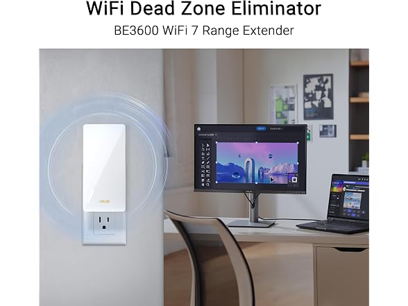 ASUS RP-BE58 0 ASUS RP-BE58 BE3600 WiFi 7 Dual-Band Range