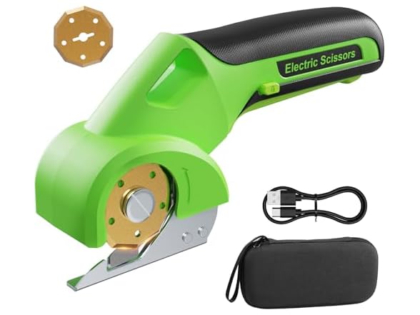 Virsin 4V Cordless Electric Scissors