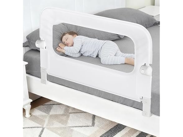 NUTIKAS 59in Baby Bed Rail Guard Toddler