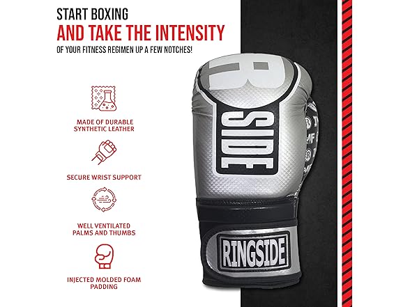 Ringside Adult FTG1 Apex Bag Gloves, L/XL