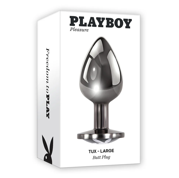 Playboy Tux Metal Anal Plug - Gallery 7