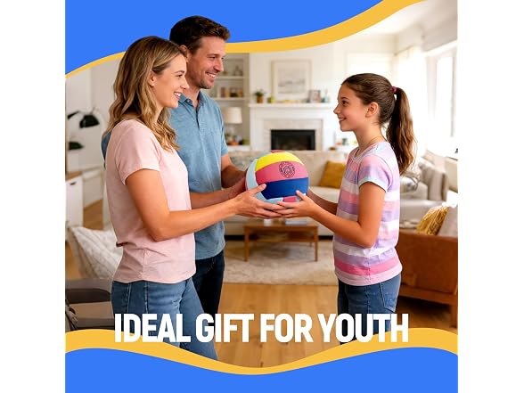 UBeesize Soft Indoor Volleyball with Pump