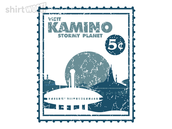 Stormy Planet Stamp
