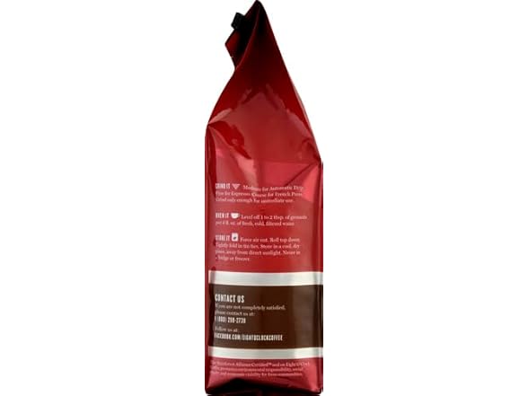 Eight O'Clock Coffee 100% Colombian Peaks Whole Bean