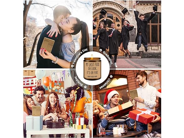 Soy Wax Lavender Candle Gift