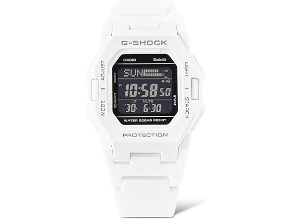 CASIO G-Shock Compact White Digital Watch GD-B500-7