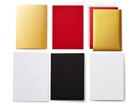 Cricut Foil Transfer Cards, R10 Royal Flush Sampler