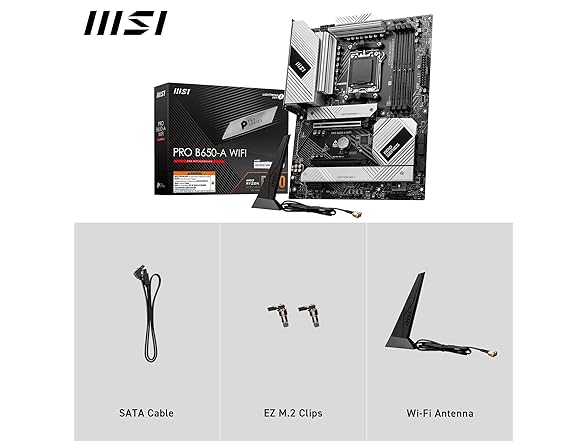 MSI PRO B650-A WIFI ATX Motherboard