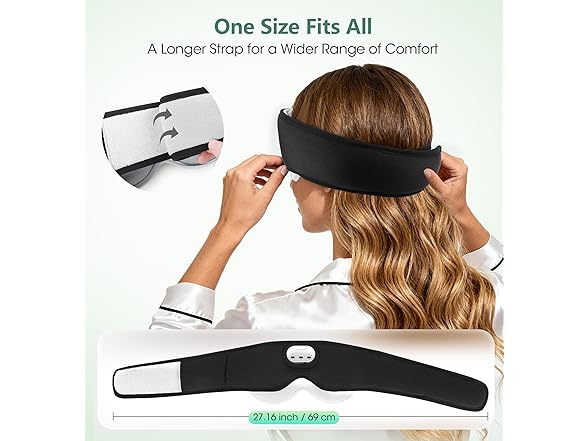 Voice Control Bluetooth Sleep Mask