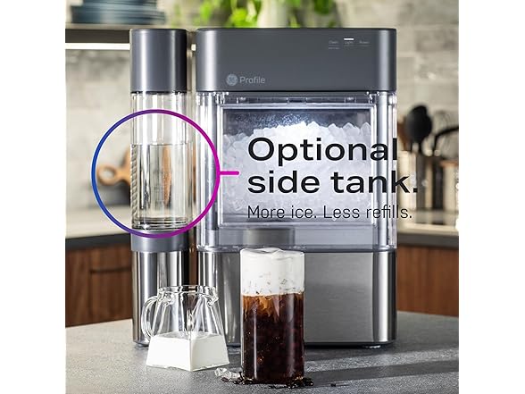 Profile Opal 2.0 | Countertop Nugget Ice Maker Stainless Steel