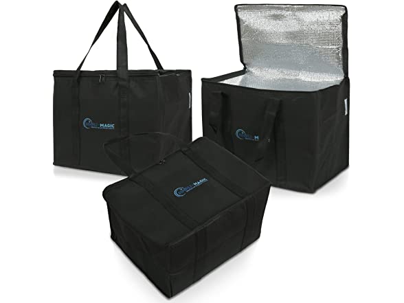 SIMPLI-MAGIC Insulated Delivery Bag 3ct