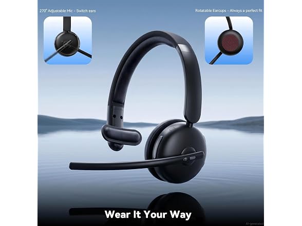 Waxop Wireless Bluetooth Headset 65H