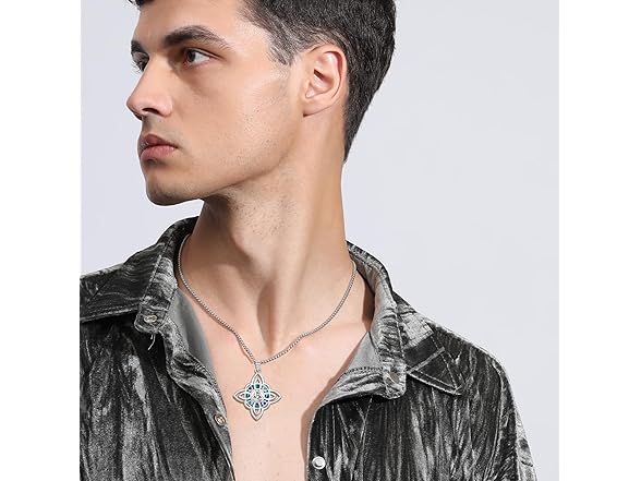 LES OSEWA Silver Witch Knot