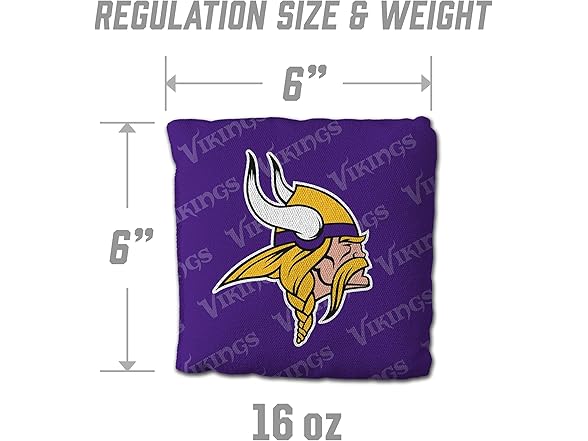 Minnesota Vikings Cornhole Bags