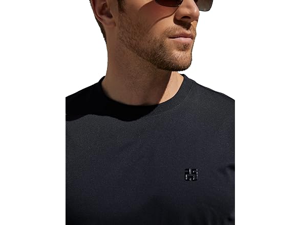 Diorlv Men (XXL) T-Shirt Wrinkle-Resistant Way Tee