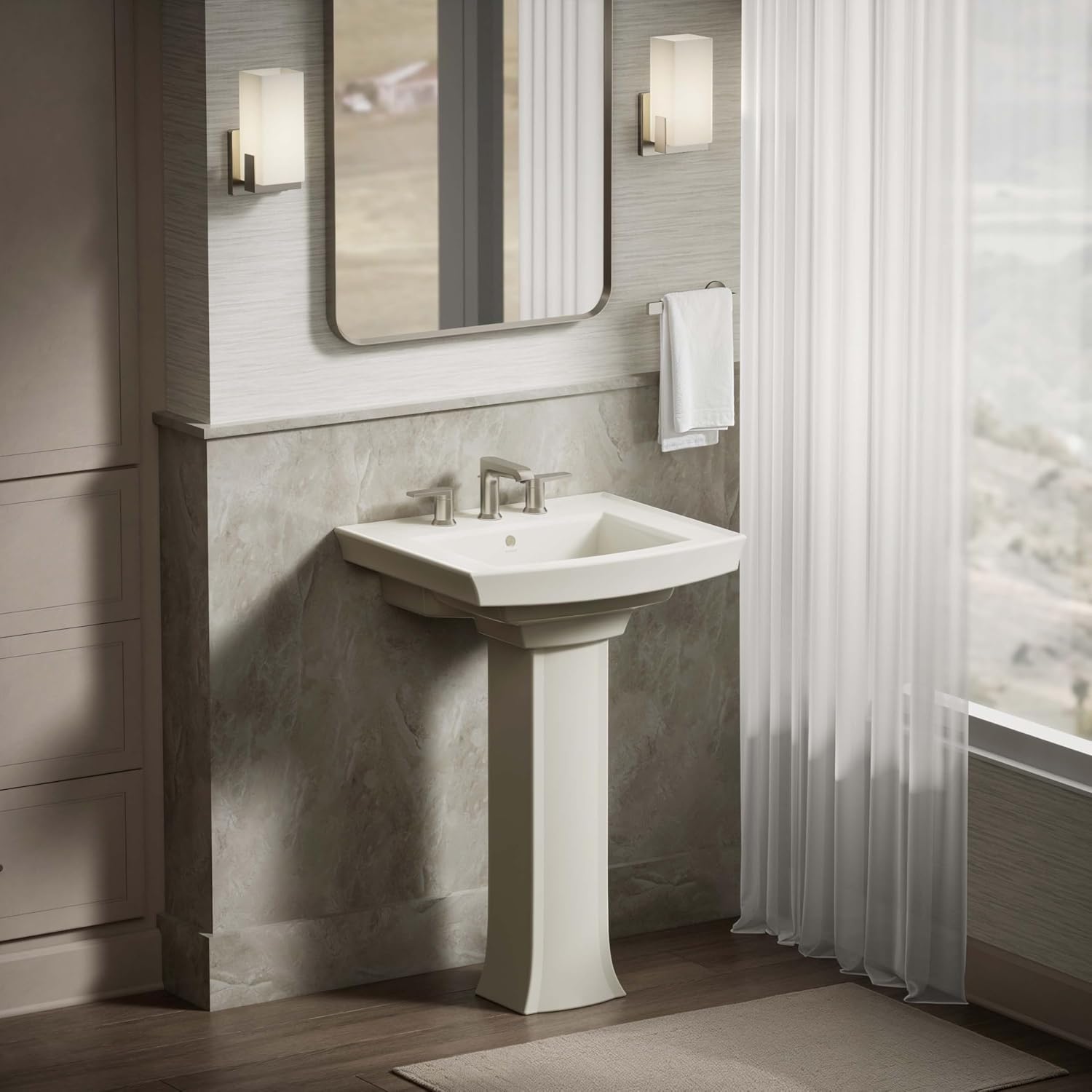 Archer Pedestal Sink Basin - Gallery 17