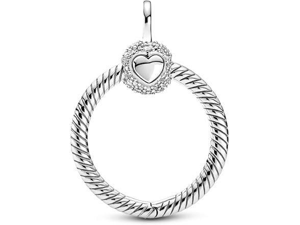 PANDORA Moments Small Pave O Pendant