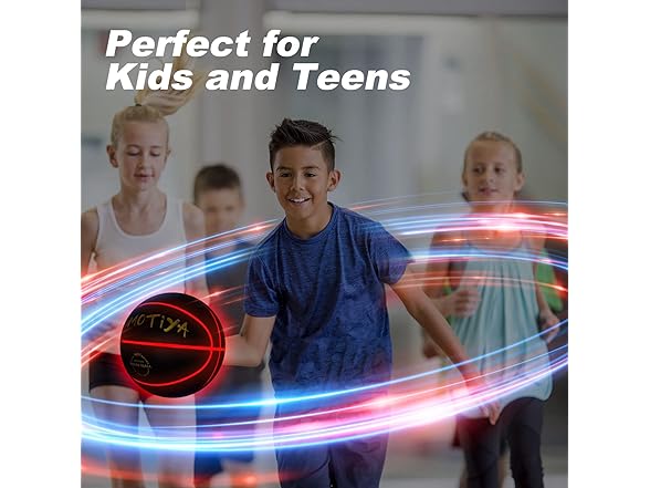 OMOTIYA Glow in The Dark Basketball