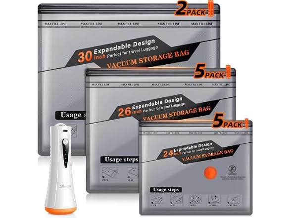 DANNARY Vacuum Storage Bags