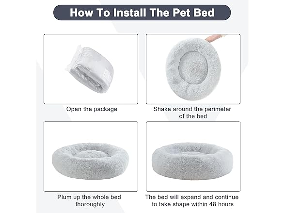 PEPPY BUDDIES  Donut Bed