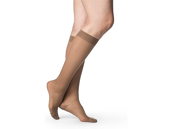 Women's Closed Toe Calf Compression Socks