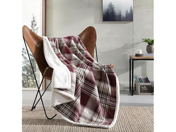Eddie Bauer - Throw Blanket, Cotton Flan