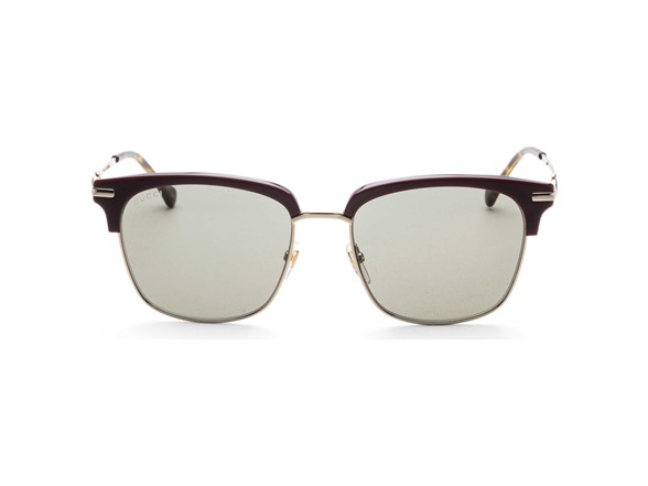 Gucci Unisex Square/Rectangle Sunglasses