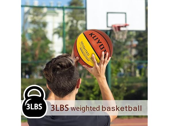 KUYOTQ 3LB Weighted Training Basketball